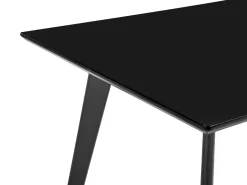 Beliani Ruokapoyta Musta 150 X 90 Cm Dorcas Cheap