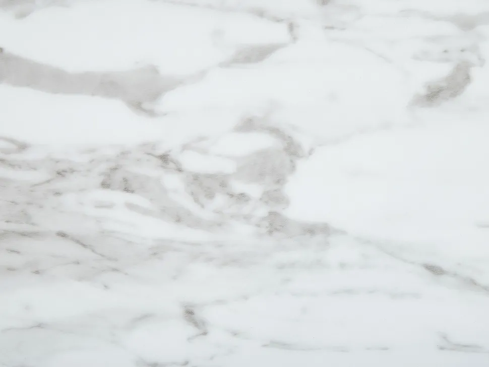 Beliani Ruokapoyta Rauta Marmorikuvio Valkoinen/Musta 160 X 90 Cm Ballina Best