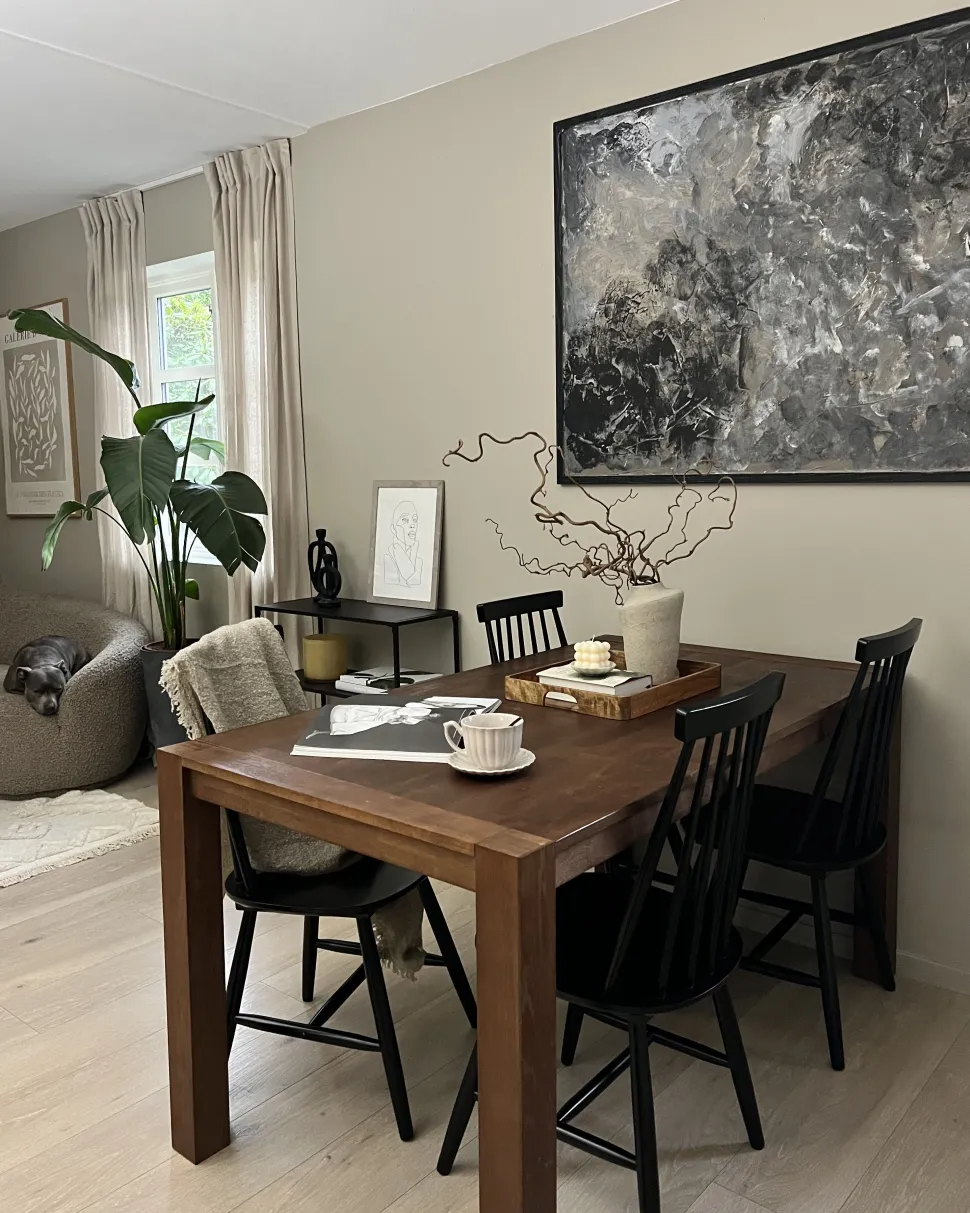 Beliani Ruokapoyta Tammi Tumma Puu 180 X 85 Cm Natura Sale