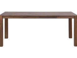 Beliani Ruokapoyta Tammi Tumma Puu 180 X 85 Cm Natura Sale