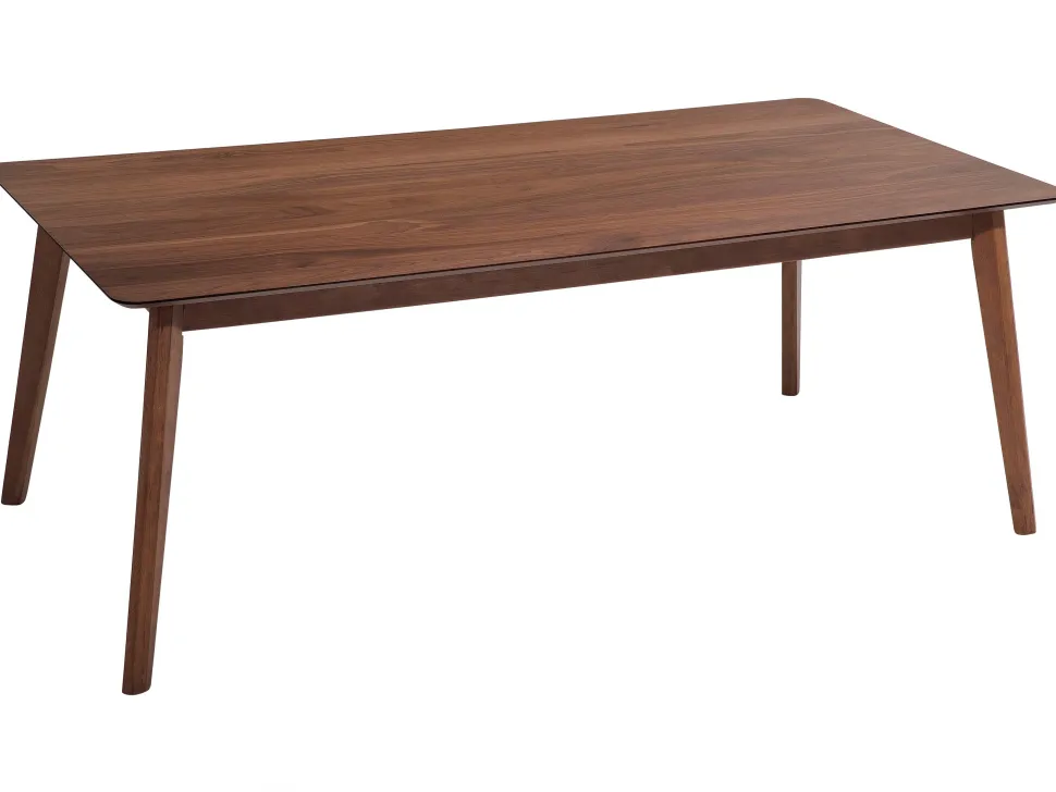 Beliani Ruokapoyta Tumma Puu 200 X 100 Cm Madox Best Sale