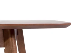 Beliani Ruokapoyta Tumma Puu 200 X 100 Cm Madox Best Sale