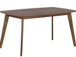 Beliani Ruokapoyta Tumma Puu 150 X 90 Cm Iris Fashion