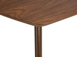 Beliani Ruokapoyta Tumma Puu 150 X 90 Cm Iris Fashion