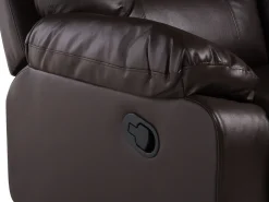 Beliani Ruskea Keinonahkainen Sohvaryhma Bergen Discount