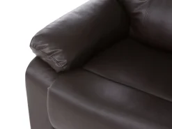 Beliani Ruskea Keinonahkainen Sohvaryhma Bergen Discount