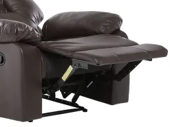 Beliani Ruskea Keinonahkainen Sohvaryhma Bergen Discount