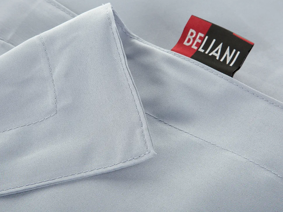 Beliani Sakkituoli Kangas Vaaleanharmaa 140 X 180 Cm Fuzzy Flash Sale