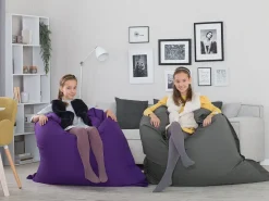 Beliani Sakkituoli Kangas Violetti 140 X 180 Cm Fuzzy Discount