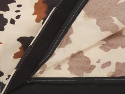 Beliani Sakkituoli Nailon Beige/Ruskea 140 X 180 Cm Fuzzy Clearance