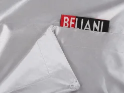 Beliani Sakkituoli Nailon Hopea 180 X 230 Cm Fuzzy Cheap