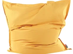 Beliani Sakkituoli Nailon Keltainen 180 X 230 Cm Fuzzy Hot