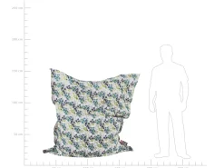 Beliani Sakkituoli Nailon Monivarinen 140 X 180 Cm Fuzzy Best