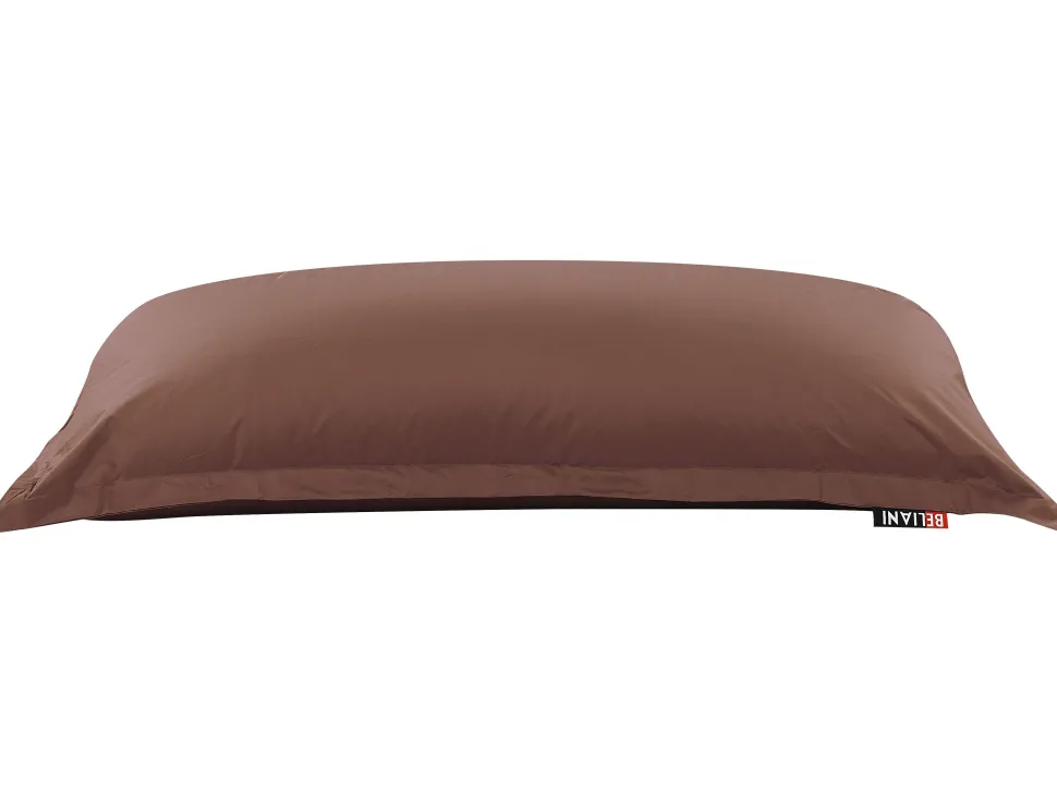 Beliani Sakkituoli Nailon Ruskea 140 X 180 Cm Fuzzy Best Sale