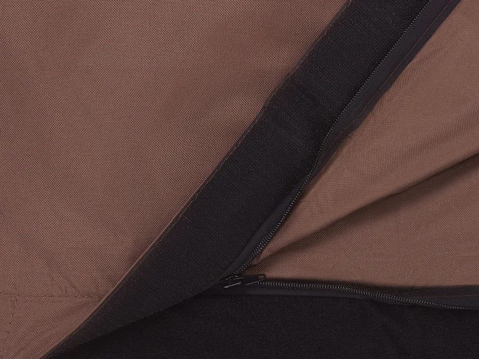 Beliani Sakkituoli Nailon Ruskea 140 X 180 Cm Fuzzy Best Sale