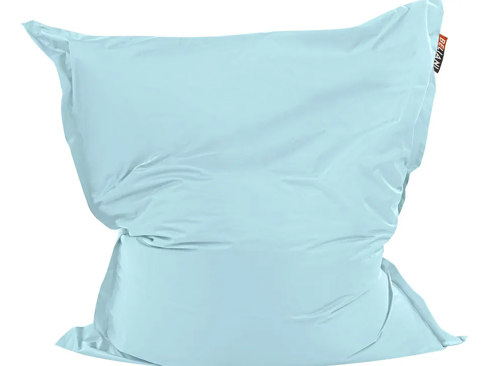 Beliani Sakkituoli Nailon Vaaleansininen 140 X 180 Cm Fuzzy Cheap