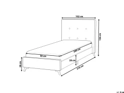 Beliani Sanky Kangas Beige 90 X 200 Cm Ambassador Best