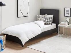 Beliani Sanky Kangas Musta 90 X 200 Cm Ambassador Online