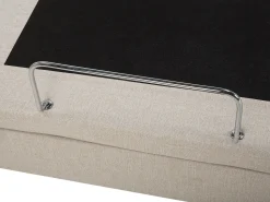 Beliani Sanky Kangas Sahkosaadettava Beige 90 X 200 Cm Duke Outlet