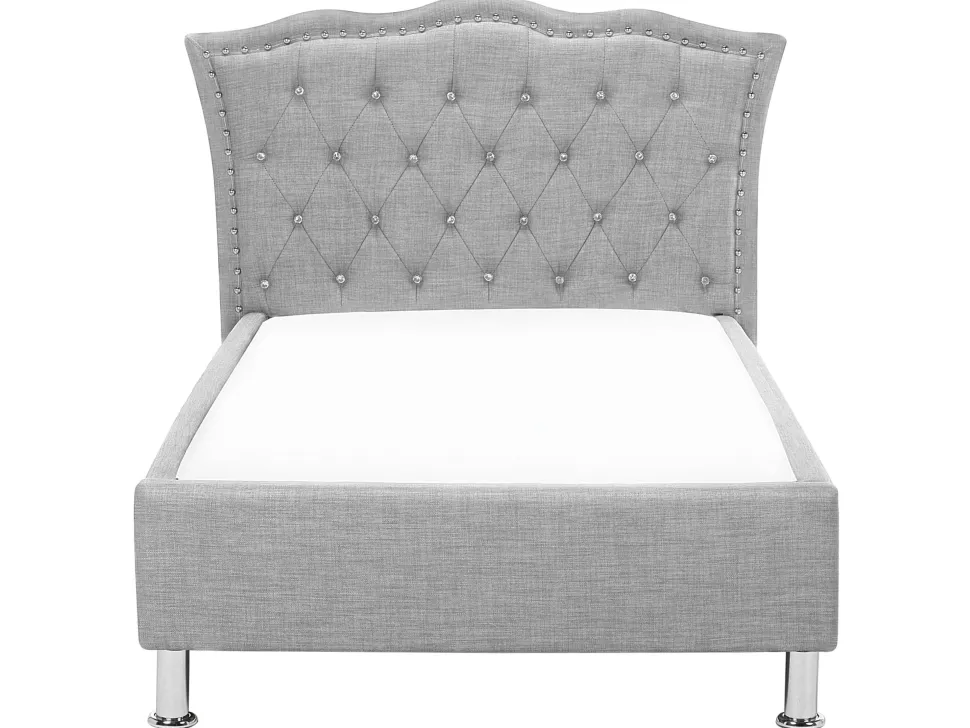 Beliani Sanky Kangas Vaaleanharmaa 90 X 200 Cm Metz Fashion