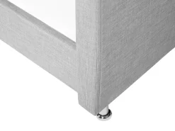 Beliani Sanky Kangas Vaaleanharmaa 90 X 200 Cm Metz Fashion