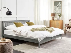 Beliani Sanky Puu Harmaa 180 X 200 Cm Mayenne Hot