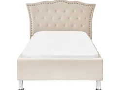 Beliani Sanky Sametti Beige 90 X 200 Cm Metz Cheap