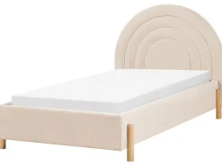 Beliani Sanky Sametti Beige 90 X 200 Cm Anet Outlet