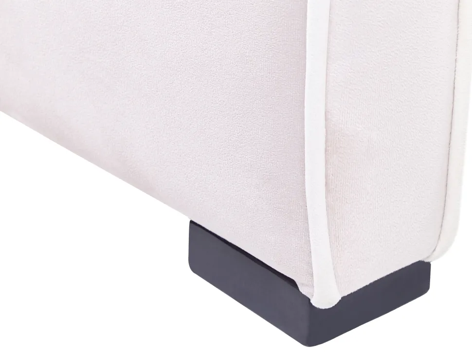 Beliani Sanky Sametti Pastellipinkki 90 X 200 Cm Teenie Hot