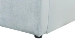 Beliani Sanky Sametti Säilytystila Vaaleansininen 90 X 200 Cm Anet Online