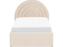 Beliani Sanky Sametti Säilytystila Beige 90 X 200 Cm Anet Store