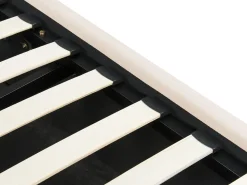 Beliani Sanky Sametti Säilytystila Beige 90 X 200 Cm Anet Store