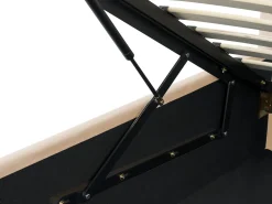 Beliani Sanky Sametti Säilytystila Beige 90 X 200 Cm Anet Store