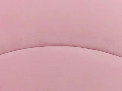 Beliani Sanky Sametti Vaaleanpunainen 90 X 200 Cm Anet Outlet