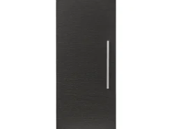 Beliani Seinakaappi 3 Hyllya Musta Bilbao Best Sale