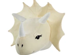 Beliani Seinakoriste Dinosaurus Beige 37 X 29 Cm Rexx Store