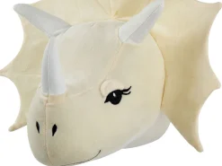 Beliani Seinakoriste Dinosaurus Beige 37 X 29 Cm Rexx Store