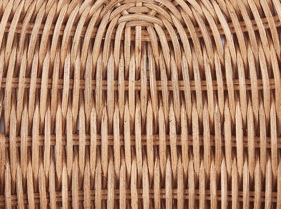 Beliani Seinakoriste Omena Rottinki Luonnonvari 40 X 24 Cm Makonde Online