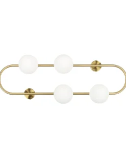 Beliani Seinavalaisin 4 Polttimoa Rauta Kulta Yango Store