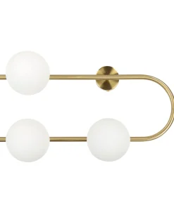 Beliani Seinavalaisin 4 Polttimoa Rauta Kulta Yango Store