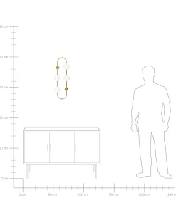 Beliani Seinavalaisin 4 Polttimoa Rauta Kulta Yango Store