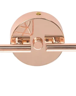 Beliani Seinavalaisin 4 Polttimoa Metalli Kupari Chenab Hot