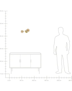 Beliani Seinavalaisin 2 Polttimoa Teras Kulta Ramis Sale