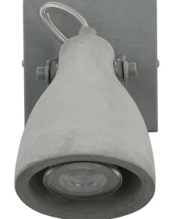 Beliani Seinavalaisin Betoni Vaaleanharmaa 2 Kpl Mistago Best