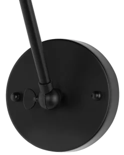 Beliani Seinavalaisin Metalli Musta 2 Kpl Narva Shop