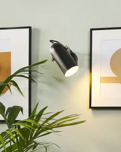 Beliani Seinavalaisin Metalli Musta Tyria Outlet