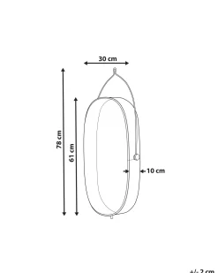 Beliani Seinavalaisin Rauta Messinki Kunthi Flash Sale