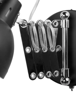 Beliani Seinavalaisin Teras Musta 2 Kpl Harrington Store