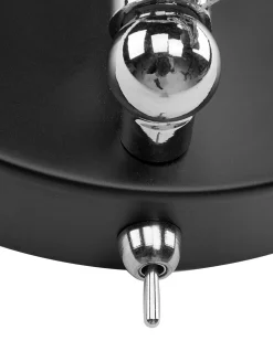 Beliani Seinavalaisin Teras Musta Harrington Clearance