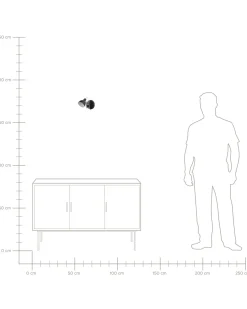 Beliani Seinavalaisin Teras Musta Harrington Clearance